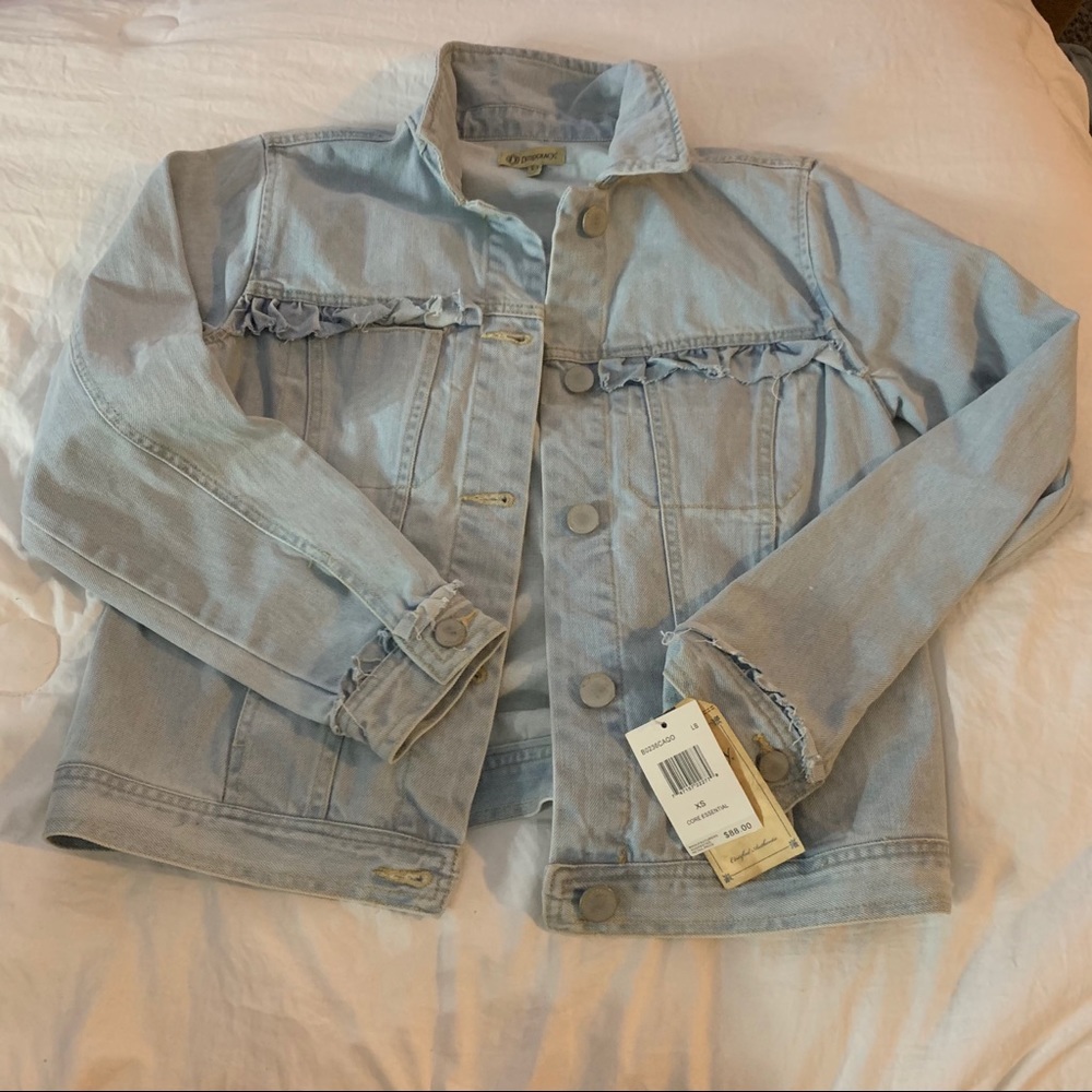 Democracy Jean jacket NWT